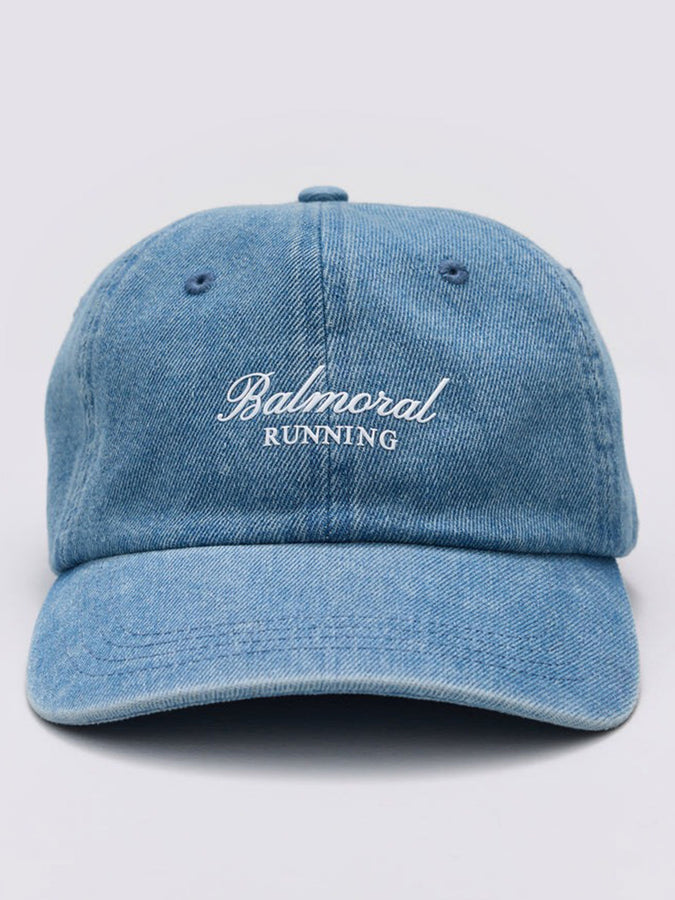 Balmoral Melrose Washed Denim Strapback Hat | BLUE DENIM