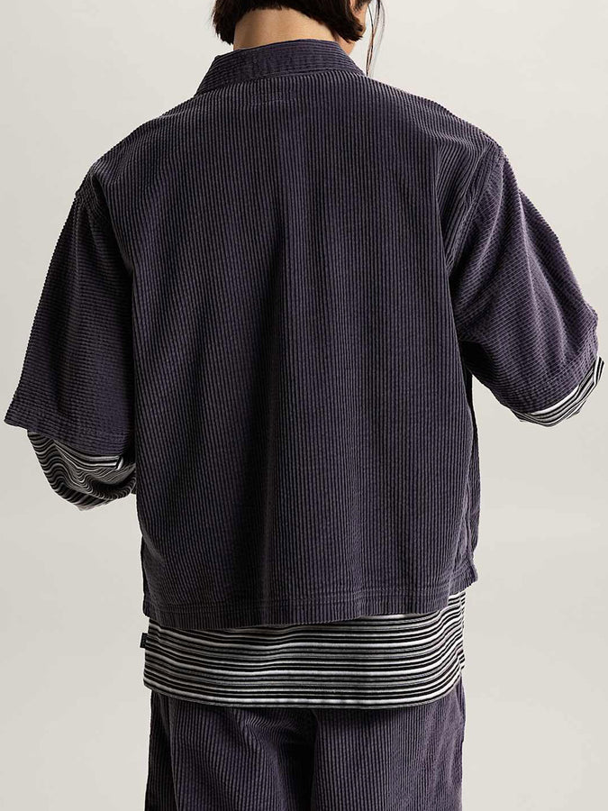 Vans Lx Cord Short Sleeve Buttondown Shirt Summer 2026 | STEEL SHADOW (FSM)