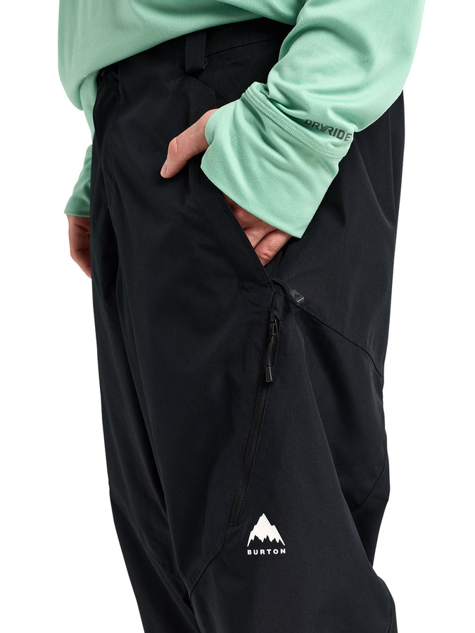 Burton Reserve 2L Relaxed 2027 – Shell Pants | TRUE BLACK (A04)