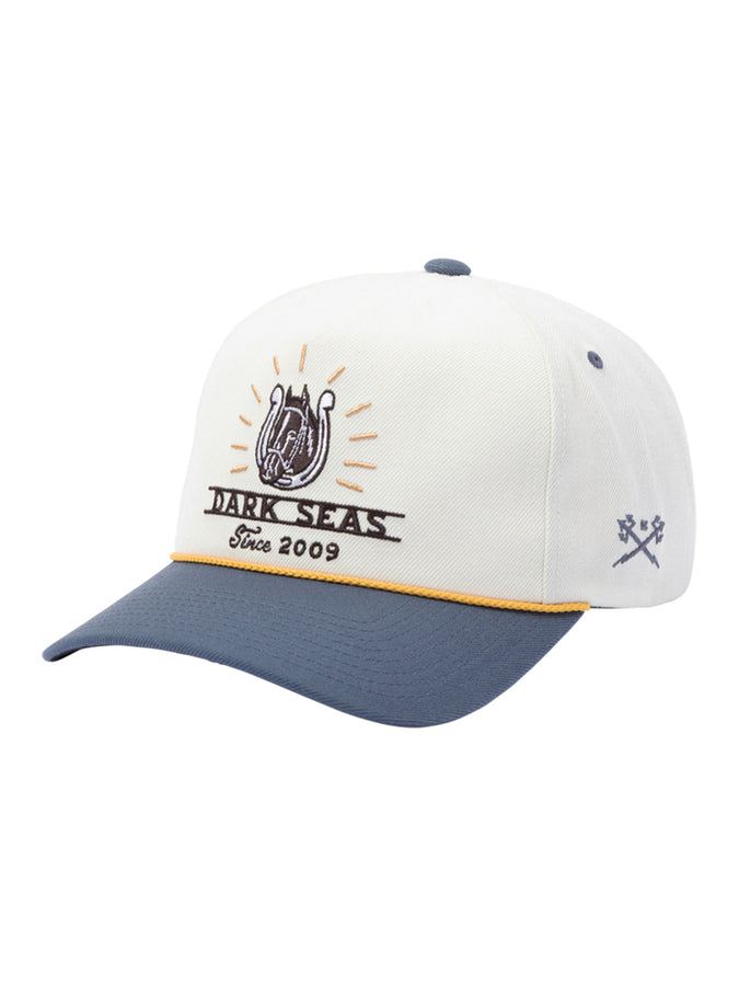 Corral Snapback Hat | OFF WHITE/BLUE