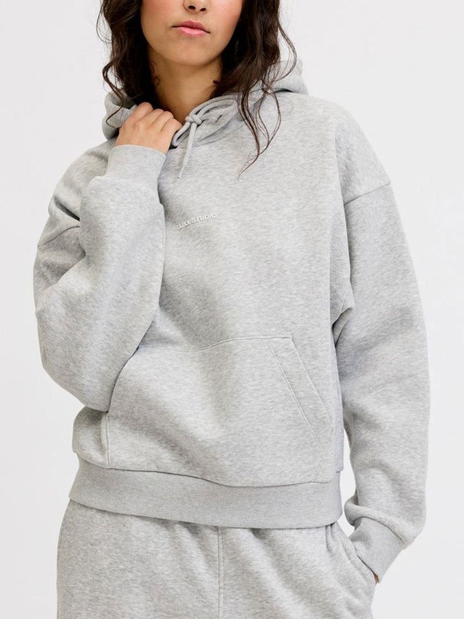 Jjxx Studio Vesterbro Hoodie Fall 2026 | LIGHT GREY MELANGE