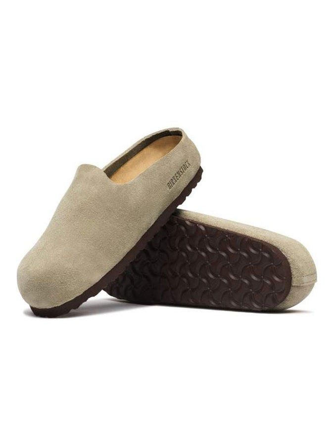 Birkenstock Amsterdam Wrapped Suede R Taupe Shoes Fall 2026 | TAUPE