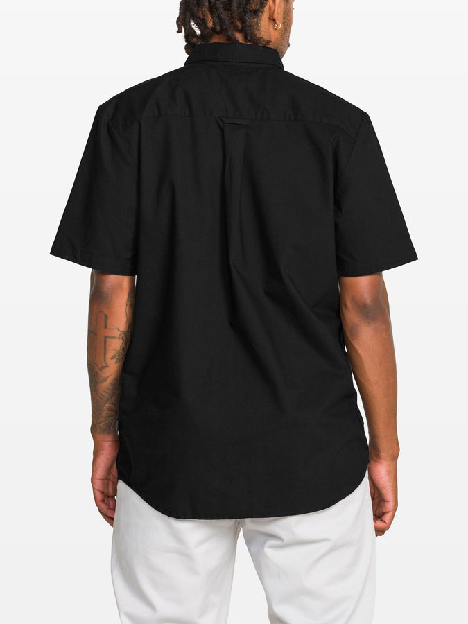 Volcom Everett Oxford II Short Sleeve Buttondown Shirt Summer 2026 | NEW BLACK (NBK)