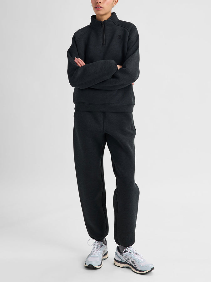Burton Spacecloud 1/4 Zip Sweatshirt Fall 2026 | TRUE BLACK HEATHER (A30)