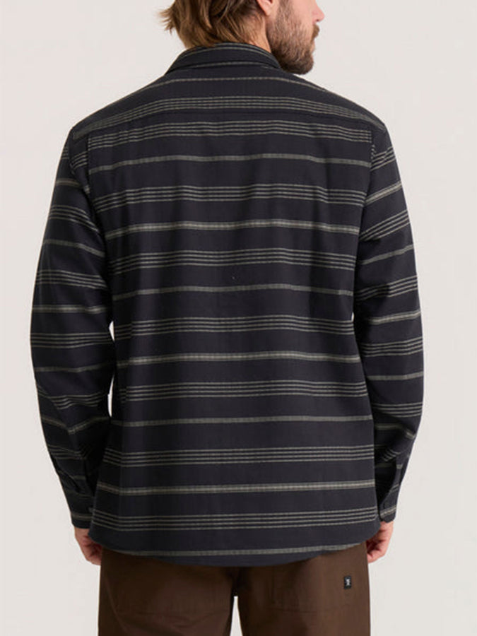 Roark Diablo Long Sleeve Buttondown Shirt Fall 2026 | BLACK STRIPES (BLS)