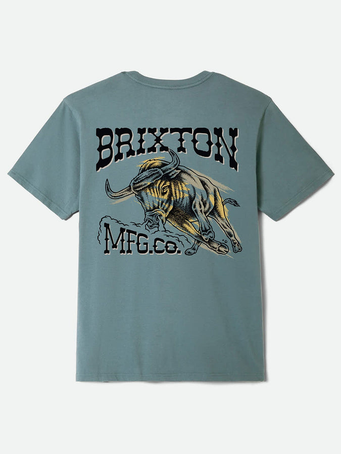 Brixton Barquero T-Shirt Summer 2026 | OCEAN BREEZE