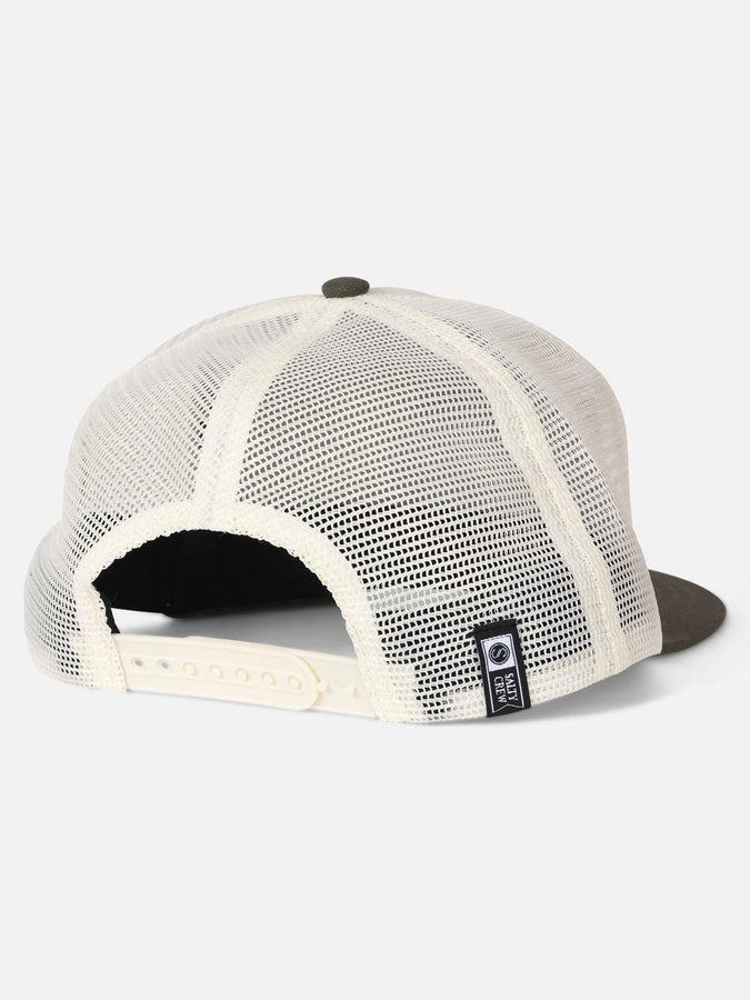 Salty Crew Split Fill Trucker Hat | OFF WHITE/GREEN