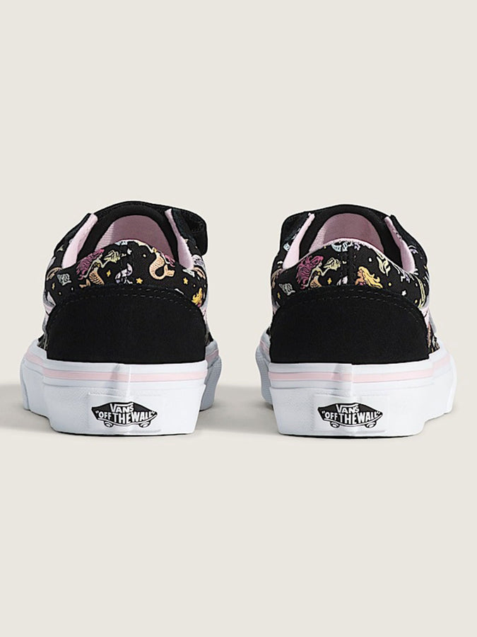 Vans Old Skool V Glow Mermaid Black/Pastel Pink Shoes Spring 2026 | GLOW MRMD BLACK/PSTL PNK (GC2)