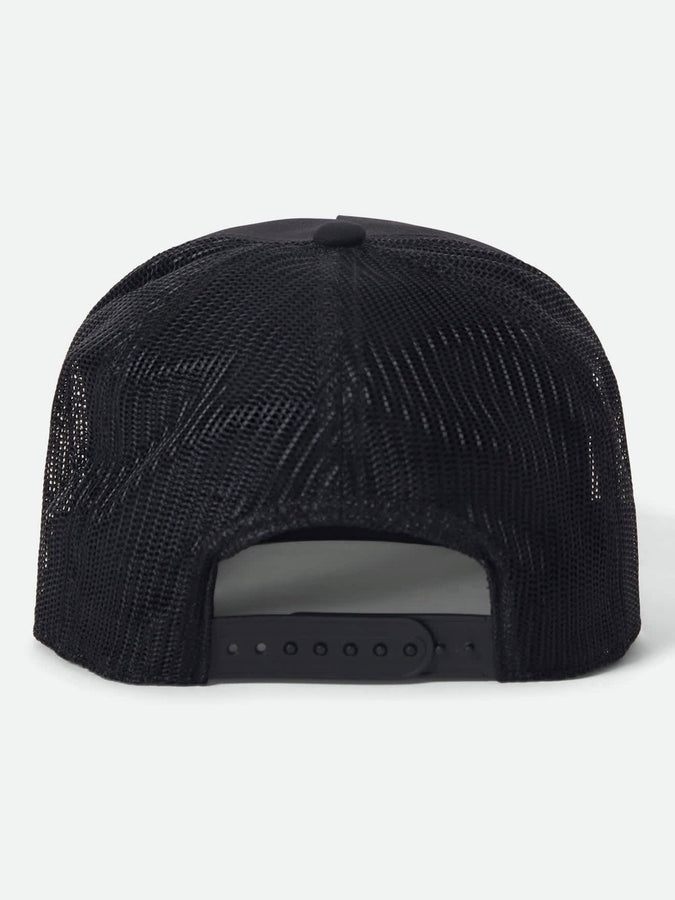 Brixton Chains Netplus Trucker Hat | BLACK/BLACK