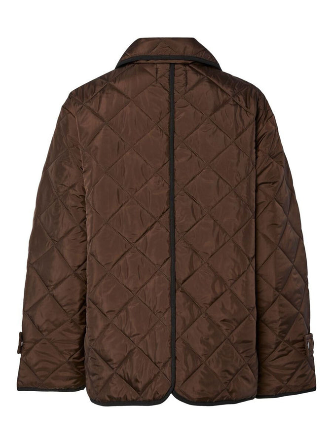 Pieces Emily Short Quilted Jacket Fall 2026 | HOT FUDGE