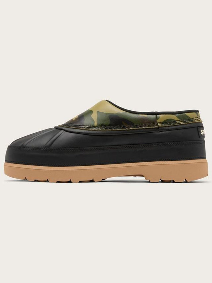 Sorel Ambler Waterproof Black/Utility Green Shoes Winter 2027 | BLACK/UTILITY GREEN (011)