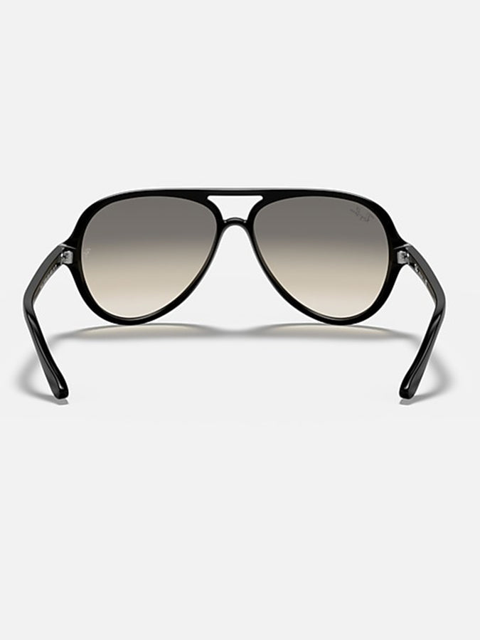 Ray Ban Cats 5000 Polished Black/Light Grey Gradient Sunglasses | POLISHED BLACK/LIGHT GREY GRAD