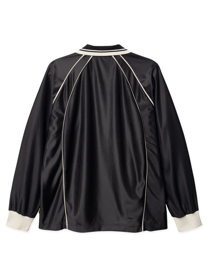 Woodbird Taka Sports Long Sleeve Polo Spring 2026 | BLACK