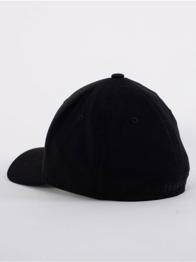 Hurley Icon Texture Flexfit Hat Spring 2026 | BLACK/BLACK (022)