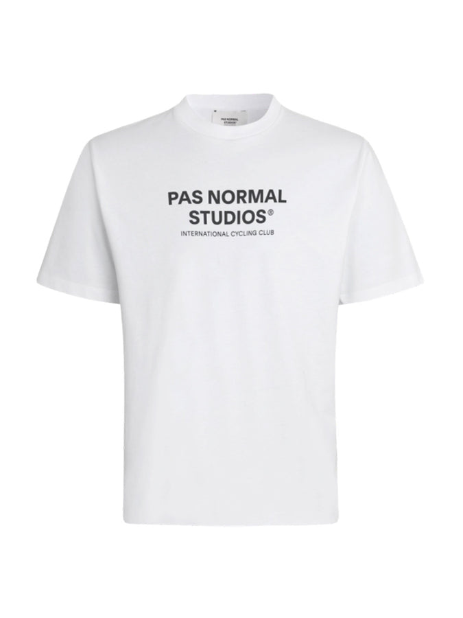 Pas Normal Studios Off-Race Logo T-Shirt Fall 2026 | WHITE