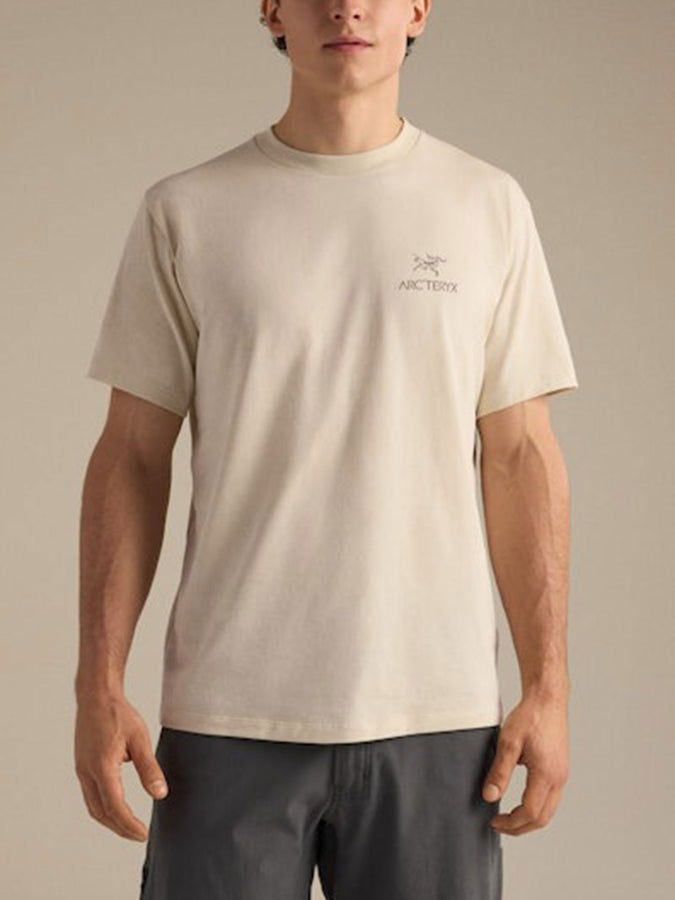 Arcteryx Kragg Sl Cotton Bird Word T-Shirt Fall 2026 | SEA SALT/MONGOOSE