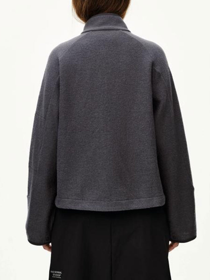 Pas Normal Studios Off-Race Boiled Wool Jacket Fall 2026 | STEEL