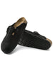 Birkenstock Boston Soft Footbed Suede R Black Shoes Fall 2026