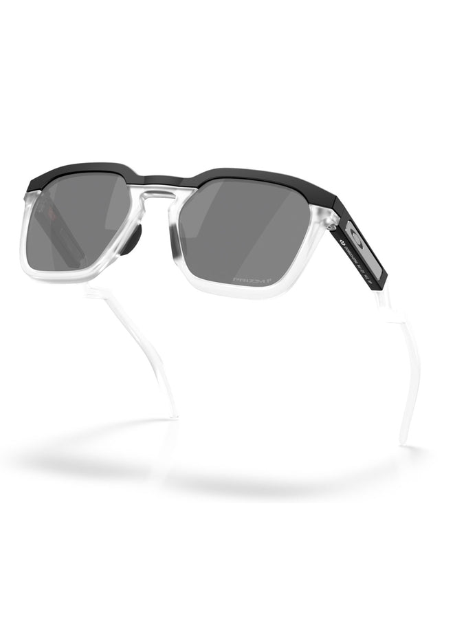 Oakley Hstn Sq Matte Black/Prizm Black Polarized Sunglasses | MATTE BLACK/PRIZM BLACK POL