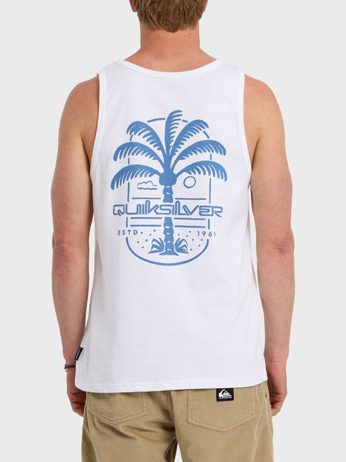 Quiksilver Uno Palm Tank Top Spring 2026 | WHITE (WHT)