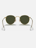 Ray Ban Round Metal Arista Gold/G-15 Green Sunglasses