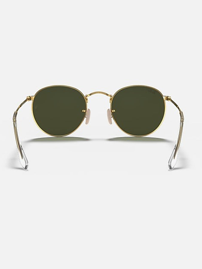 Ray Ban Round Metal Arista Gold/G-15 Green Sunglasses | ARISTA GOLD/G-15 GREEN