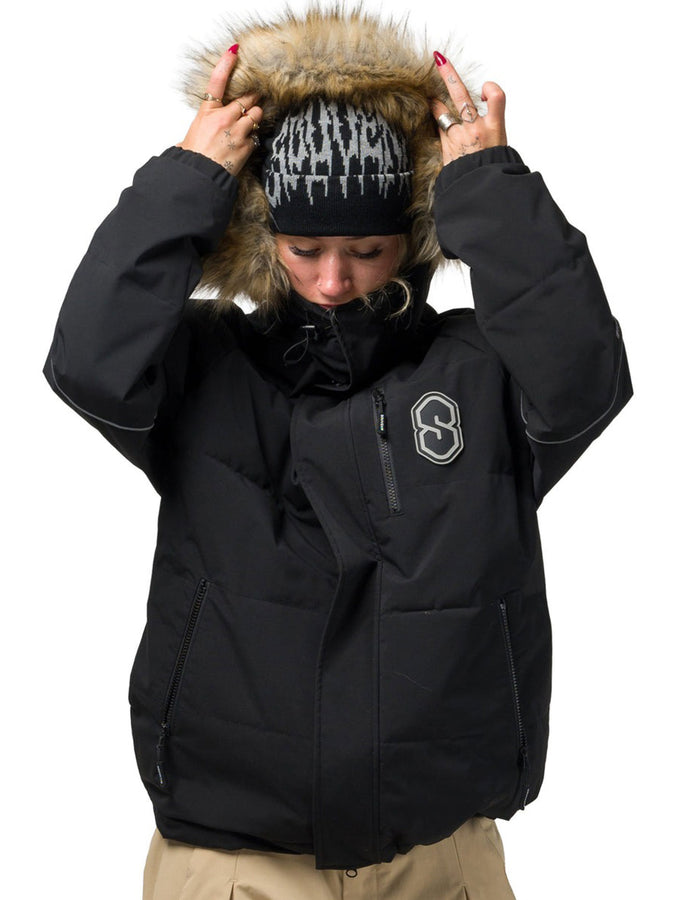 Souvenir Fur Trim Parka 2027 | BLACK