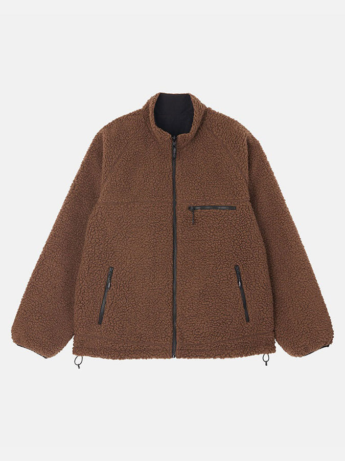 Gramicci Reversible Sherpa Jacket Fall 2026 | DARK BROWN/BLACK