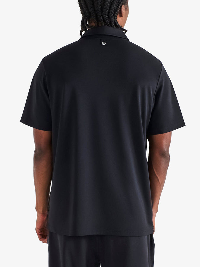 Malbon Fairway Short Sleeve Polo Fall 2026 | BLACK