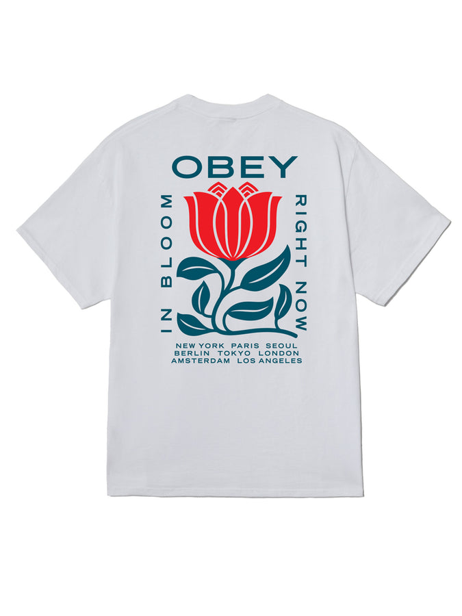 Obey In Bloom T-Shirt Spring 2026 | WHITE (WHT)