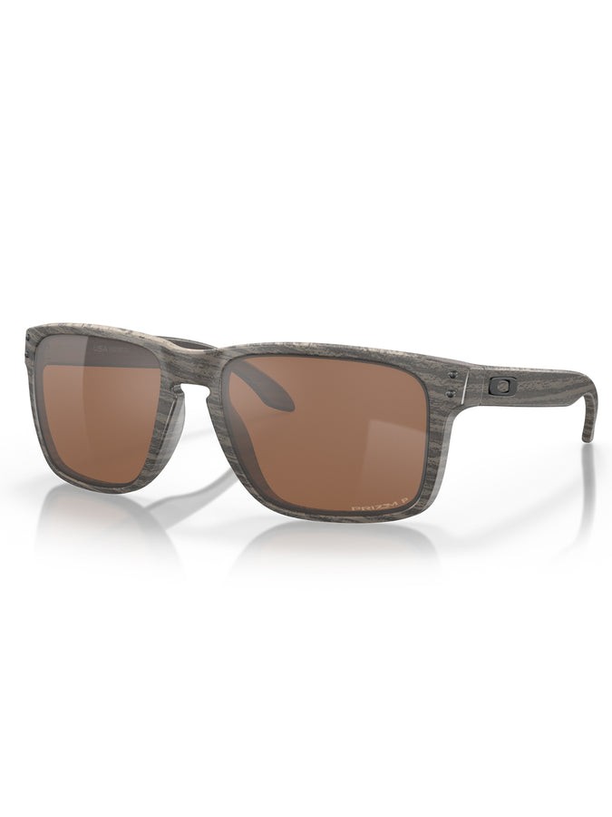 Oakley Holbrook Xl Woodgrain/Prizm Polished Tungsten Sunglasses | WOODGRAIN/PRIZM TUNGSTEN