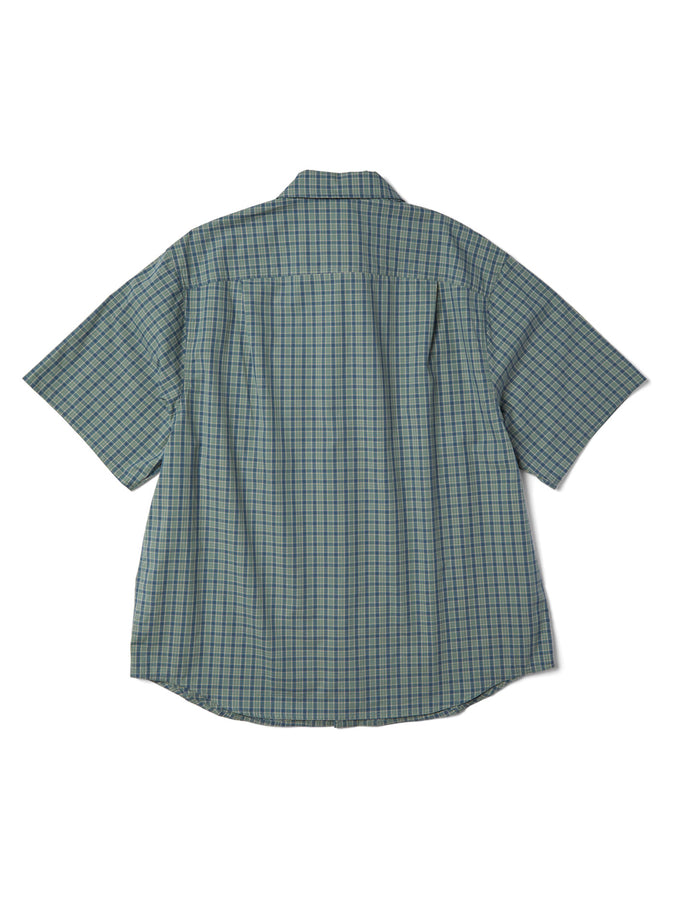 Huf H Star Plaid Short Sleeve Buttondown Shirt Spring 2026 | MARINE