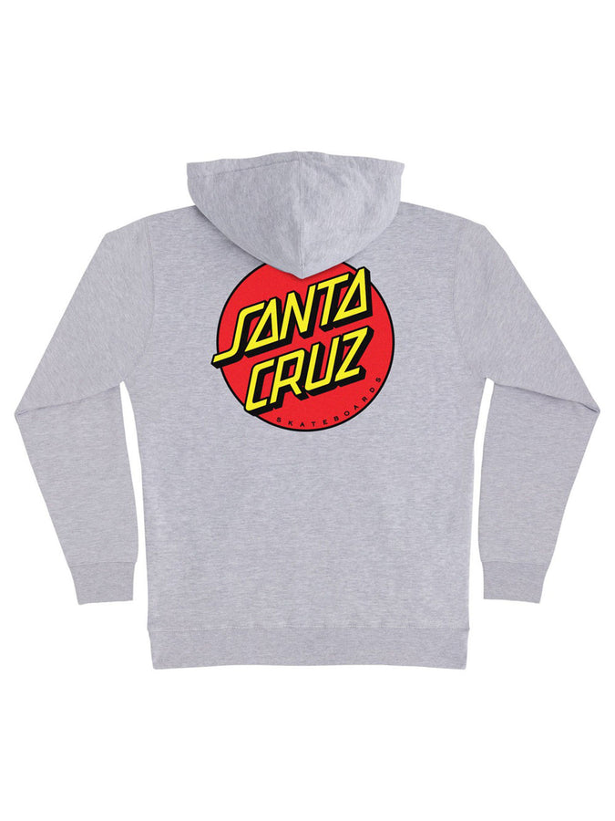 Santa Cruz Classic Dot Hoodie Fall 2026 | GREY HEATHER