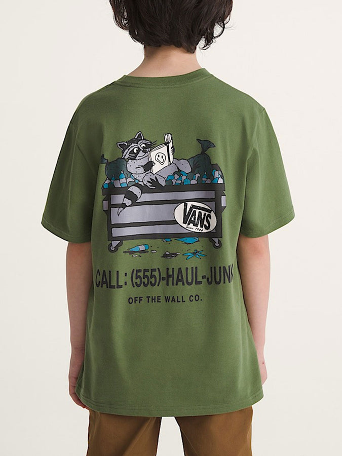 Vans Dumpster Racoon T-Shirt Fall 2026 | GREEN BALSAM (GRK)