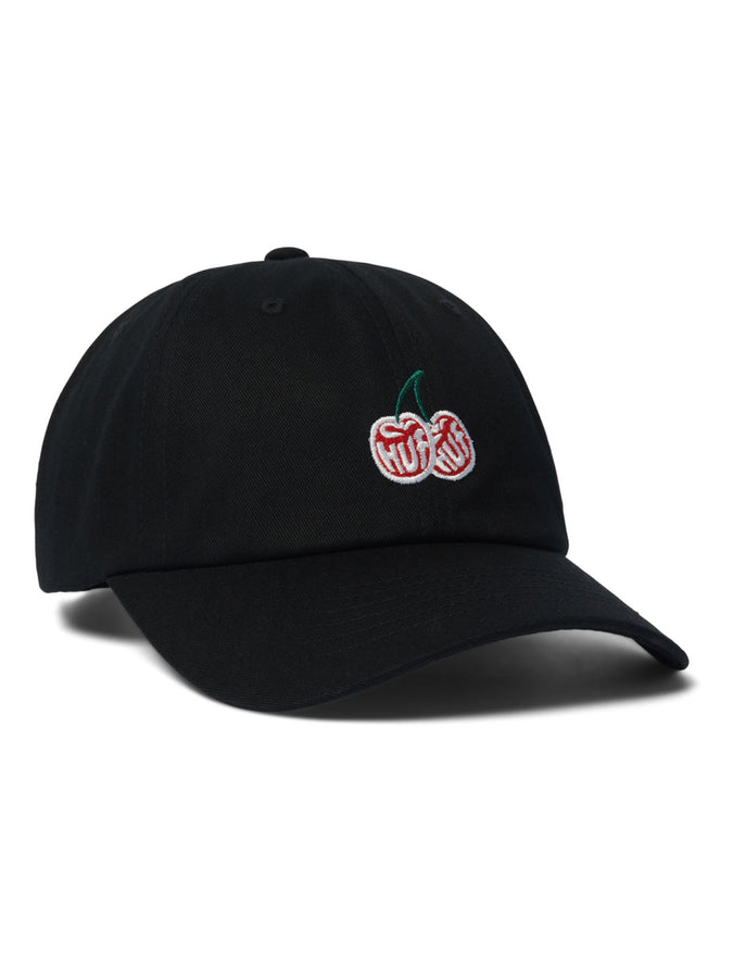 Huf Cherries Strapback Hat | BLACK
