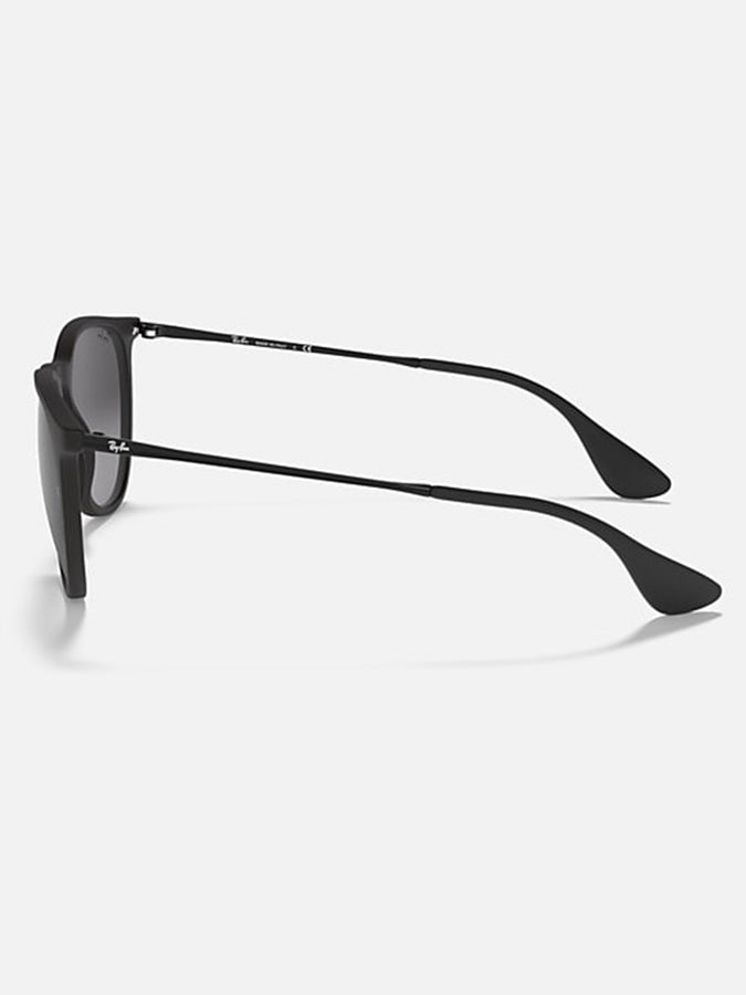 Ray Ban Erika Matte Black/Grey Gradients Sunglasses | MATTE BLACK/GREY GRADIENT