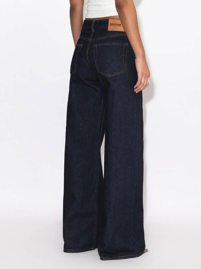 Dr. Denim Rhue Low Wide Stream Rinse Jeans Fall 2026 | STREAM RINSE (K62)