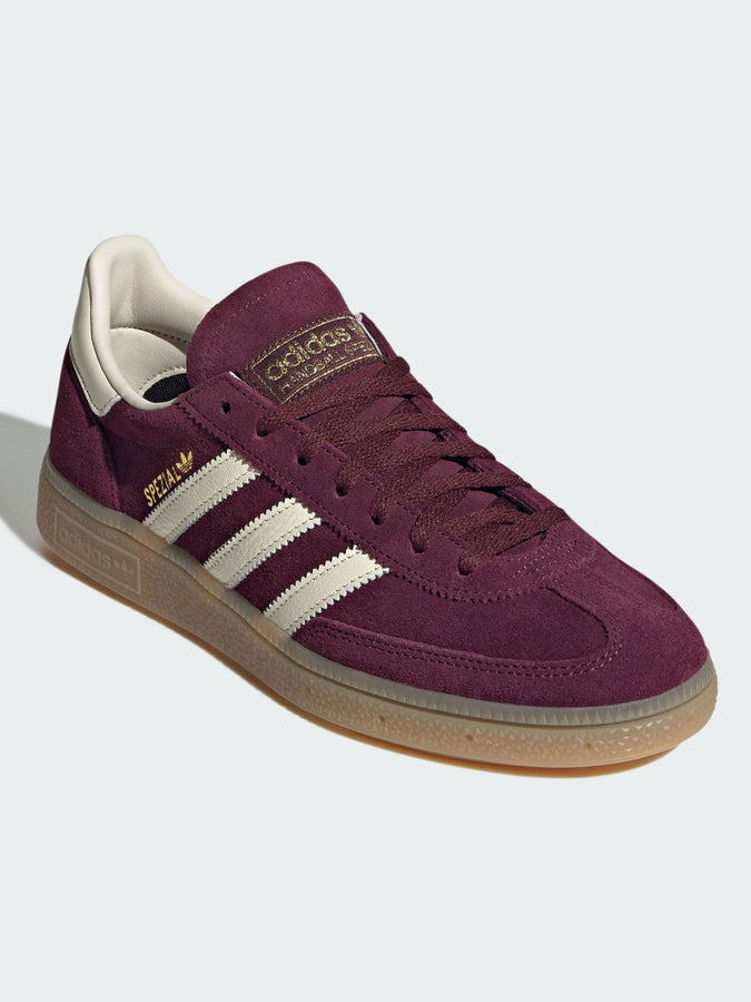 Adidas Handball Spezial Maroon/White/Gold Shoes Fall 2026 | MAROON/WHITE/GOLD