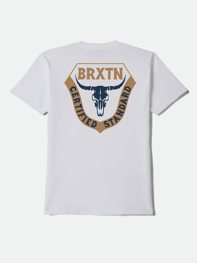 Brixton Fraser T-Shirt Fall 2026 | WHITE