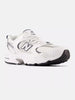 WHITE/NATURAL INDIGO/SLVR MTLC