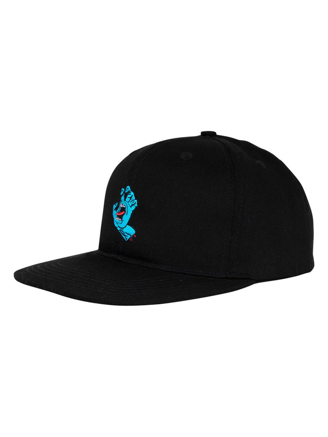 Santa Cruz Screaming Hand Snapback Hat | BLACK