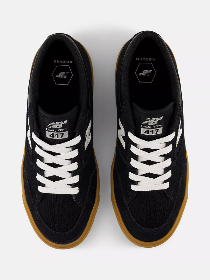 Nb Numeric 417 Villani Low Black/White Shoes Spring 2026 | BLACK/WHITE