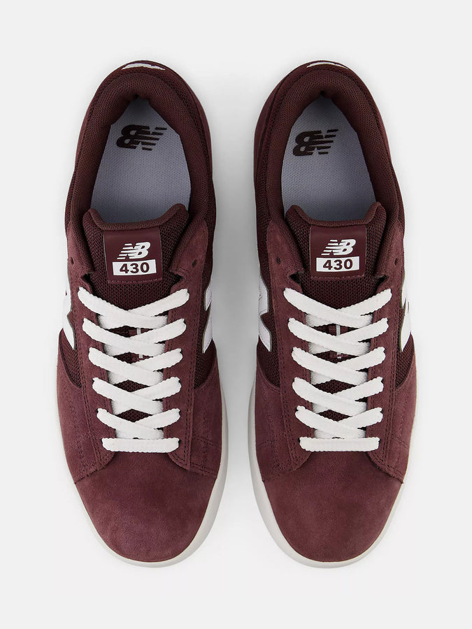 Nb Numeric 430 Burgundy/White Shoes Fall 2026 | BURGUNDY/WHITE