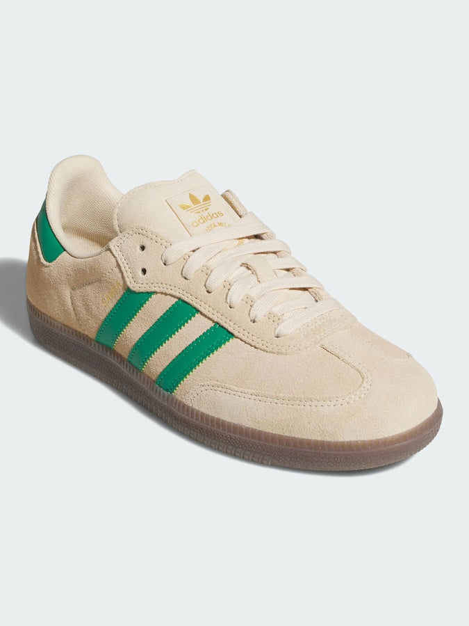 Adidas Samba Adv Sable Strata/Vert Tennis/Gomme Shoes Holiday 2026 | SAND STRATA/COURT GREEN/GUM