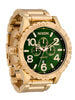 Nixon 51-30 Chrono Gold/Green Sunray Watch