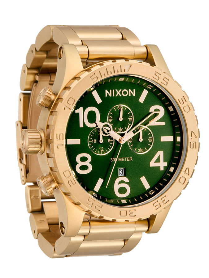 Nixon 51-30 Chrono Gold/Green Sunray Watch | GOLD/GREEN SUNRAY (1919)