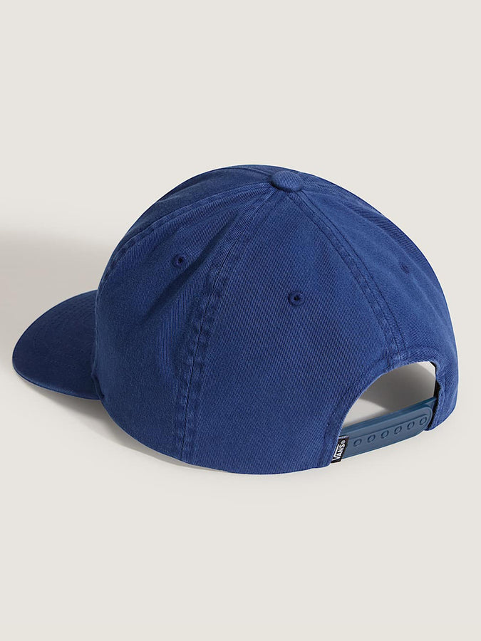 Vans Stretch Logo Snapback Hat | DRESS BLUES (LKZ)