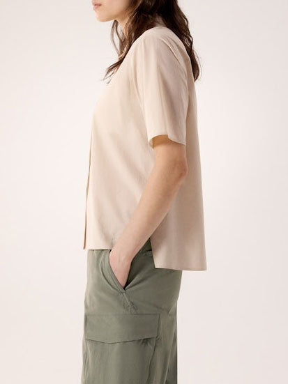 Arcteryx Olia Short Sleeve Shirt Summer 2026 | SEA SALT