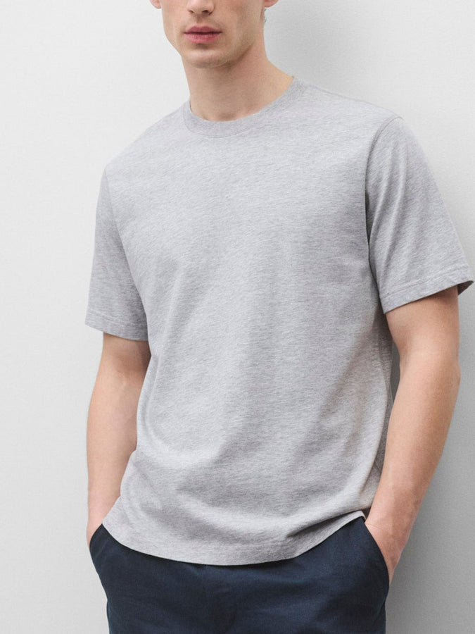 Reigning Champ Midweight Jersey Og T-Shirt | HEATHER GREY