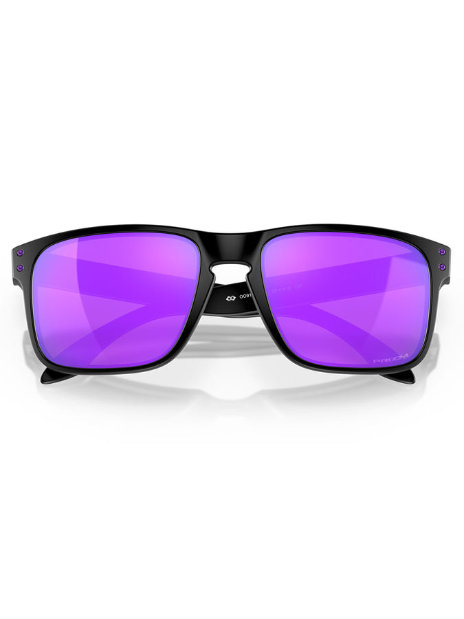 Oakley Holbrook Matte Black/Prizm Violet Sunglasses | MATTE BLACK/PRIZM VIOLET